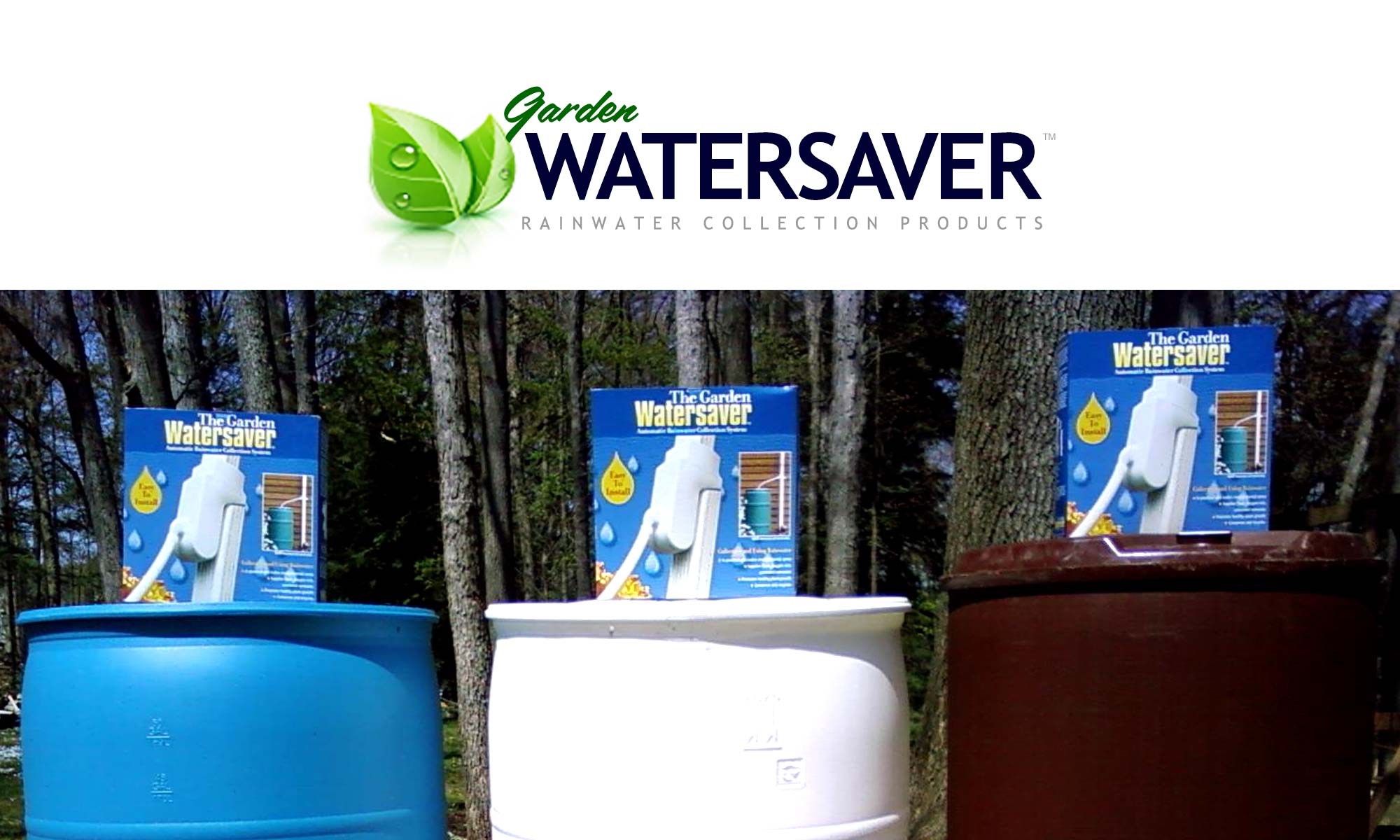 Photos of Rain Barrels and the Garden Watersaver Garden Water Saver